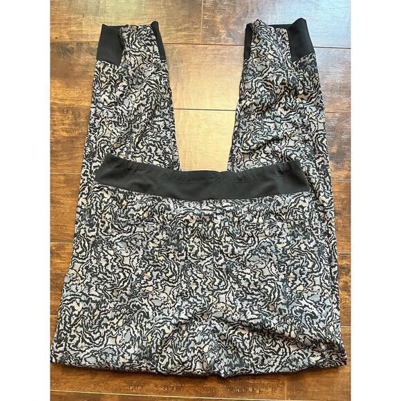 Athelta Womens Pull On Floral Print Casual Stretch Work Out Jogger Pant Size 8T - Picture 7 of 7